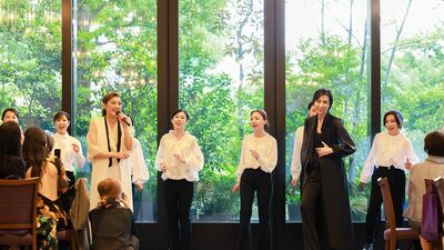 元宝塚・男役がプロデュースする「麗人プロジェクト」。練習の成果を「人生のワルツ(縁舞曲)」として披露!